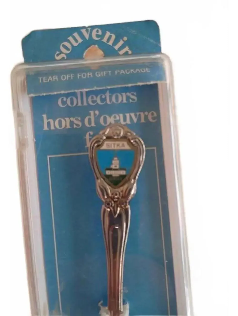 Sitka Collectors Hors d'Oeuvre Fork Souvenir Made in USA